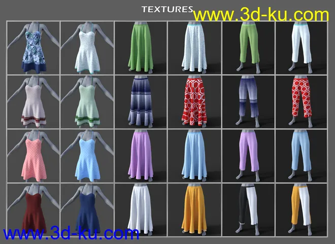 dForce JW Clothes Pack 2 for Genesis 8 Female(s)模型的图片12