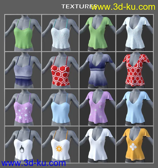 dForce JW Clothes Pack 2 for Genesis 8 Female(s)模型的图片13