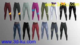 3D打印模型dForce Lazy Home Wear Outfit的图片