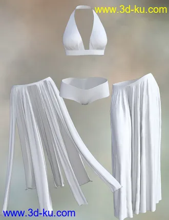 3D打印模型dForce Light Magic Outfit for Genesis 8 Female(s)的图片