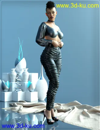 3D打印模型dForce Luxe Modern Look for Genesis 8 Female的图片
