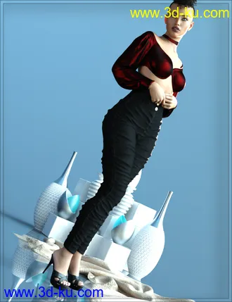 3D打印模型dForce Luxe Modern Look for Genesis 8 Female的图片