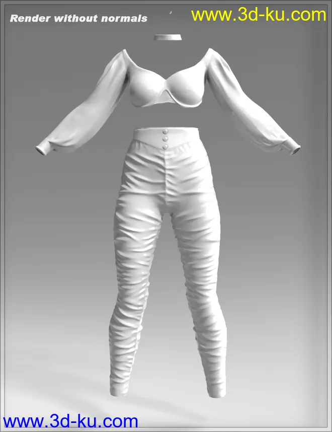 dForce Luxe Modern Look for Genesis 8 Female模型的图片10