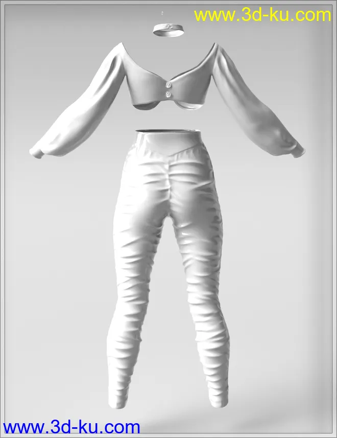 dForce Luxe Modern Look for Genesis 8 Female模型的图片11