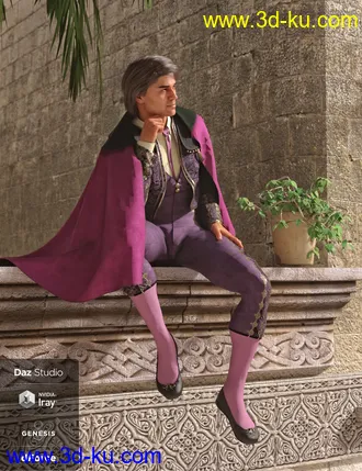 3D打印模型dForce Matador Outfit Textures的图片