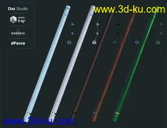 3D打印模型dForce Modern Kimono for Genesis 8 Female(s)的图片