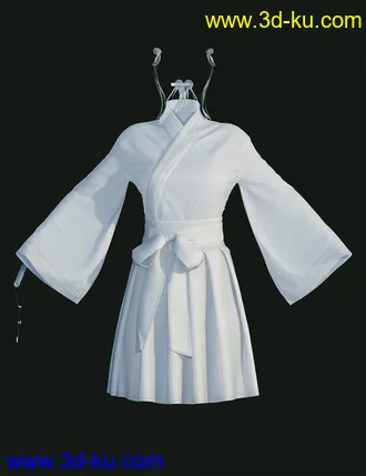 dForce Modern Kimono for Genesis 8 Female(s)模型的图片22