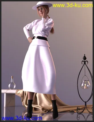 3D打印模型dForce Modern Romantic Outfit for Genesis 8 Female(s)的图片