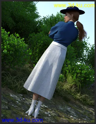 3D打印模型dForce Modern Romantic Outfit Textures的图片
