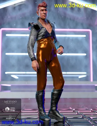 3D打印模型dForce MoonAge Outfit Textures的图片
