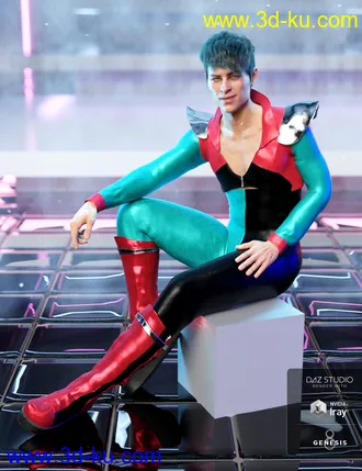 3D打印模型dForce MoonAge Outfit Textures的图片