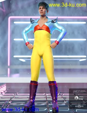3D打印模型dForce MoonAge Outfit Textures的图片