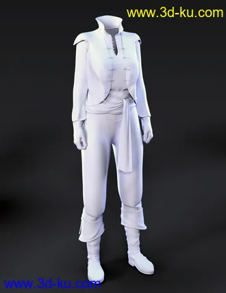 3D打印模型dForce Nautica for Genesis 8 Female(s)的图片