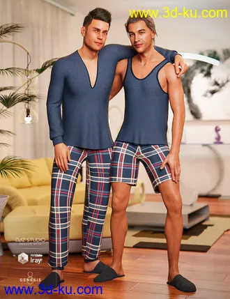 3D打印模型dForce Pajamas - Comfort的图片