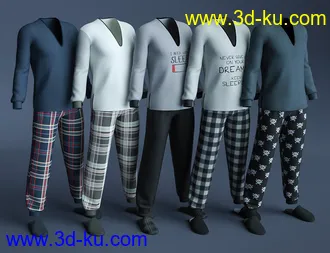 3D打印模型dForce Pajamas - Comfort的图片