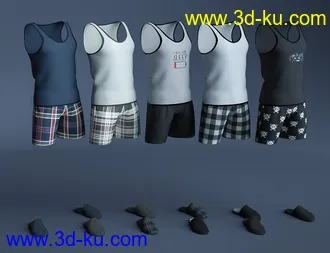 3D打印模型dForce Pajamas - Comfort的图片