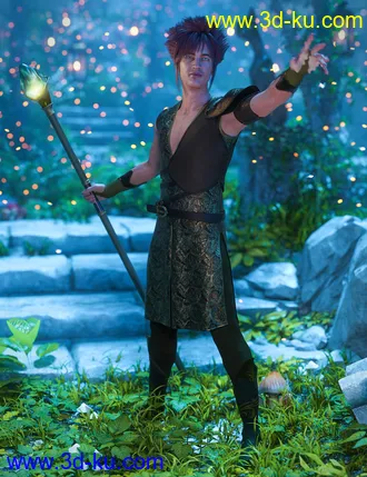 3D打印模型dForce Realm Keeper for Genesis 8 Male(s)的图片