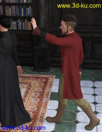 3D打印模型dForce Regency Outfit for Genesis 8 Male(s)的图片