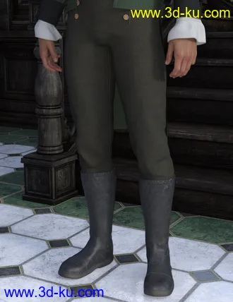 3D打印模型dForce Regency Outfit for Genesis 8 Male(s)的图片