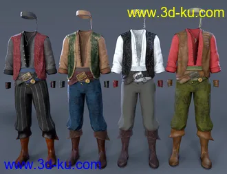 3D打印模型dForce Sailor -Scallywag的图片