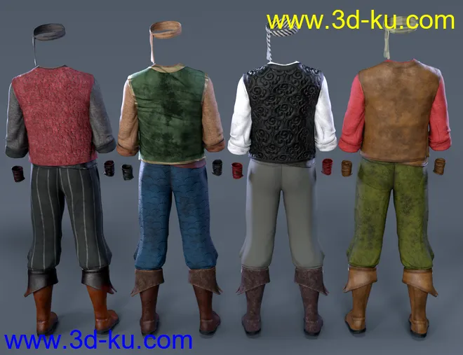 dForce Sailor -Scallywag模型的图片8