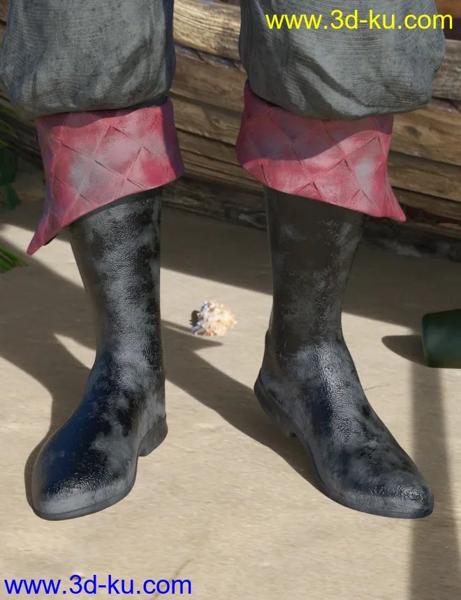 dForce Sailor for Genesis 8 Male(s)模型的图片4