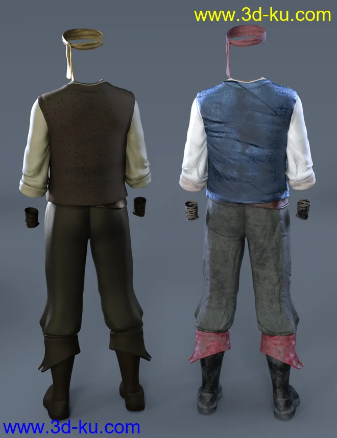 dForce Sailor for Genesis 8 Male(s)模型的图片9