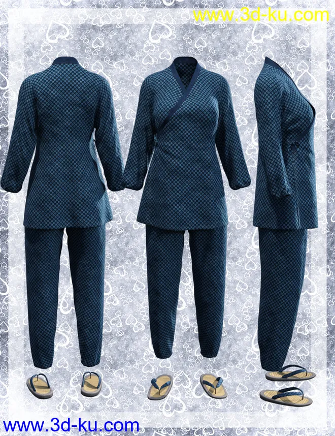 dForce Samue for Genesis 8 Female(s)模型的图片1