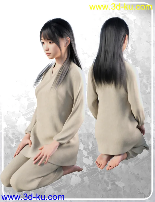 dForce Samue for Genesis 8 Female(s)模型的图片2