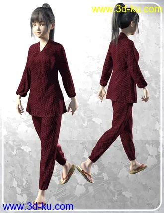 3D打印模型dForce Samue for Genesis 8 Female(s)的图片