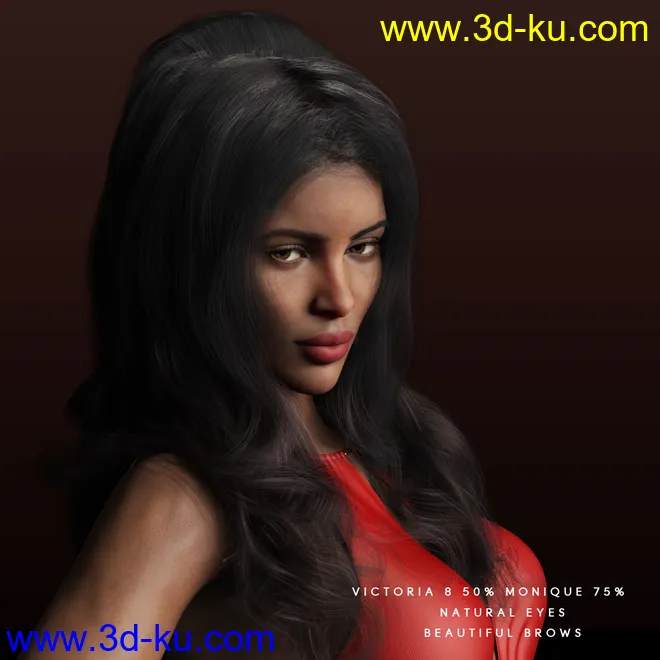 dforce Sea Salt For Genesis 3 & 8 Female(s)模型的图片3