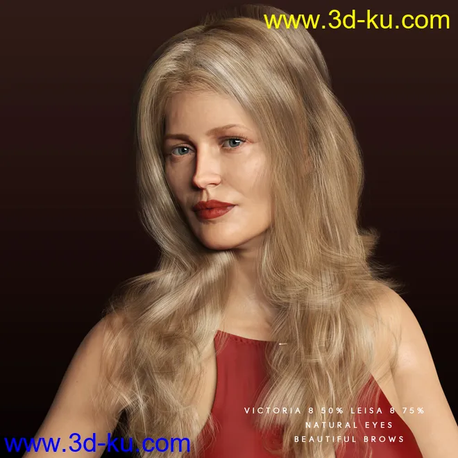 dforce Sea Salt For Genesis 3 & 8 Female(s)模型的图片4