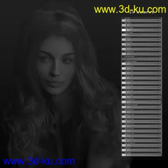 3D打印模型dforce Sea Salt For Genesis 3 & 8 Female(s)的图片