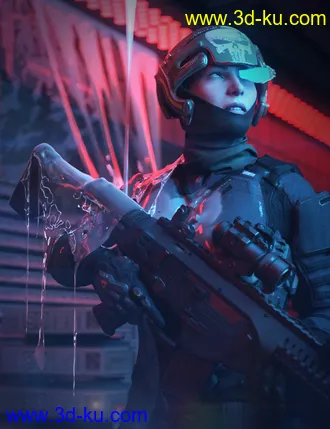 3D打印模型dForce Slime and Goo的图片