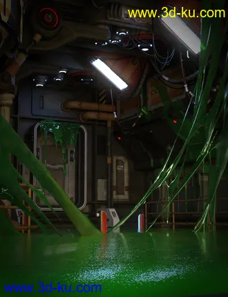 3D打印模型dForce Slime and Goo的图片