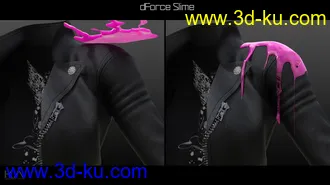 3D打印模型dForce Slime and Goo的图片