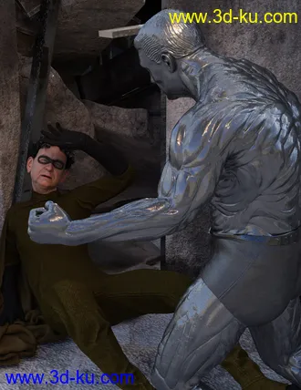 3D打印模型dForce Supervillain Costume for Genesis 8 Male(s)的图片