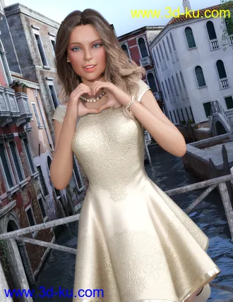 3D打印模型dForce The One I Love Outfit for Genesis 8 Female(s)的图片