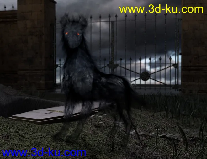 dForce Thicket for Daz Dog 8模型的图片10