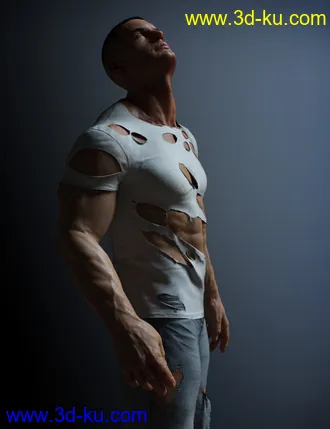 3D打印模型dForce Torn Clothes for Genesis 8 Male(s)的图片