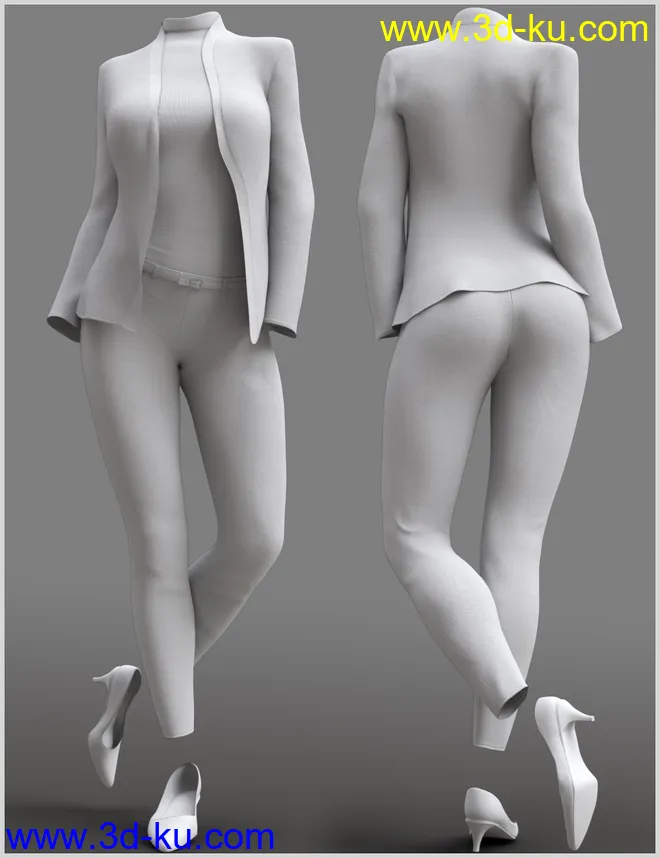 dForce Trend Outfit for Genesis 8 Female(s)模型的图片7