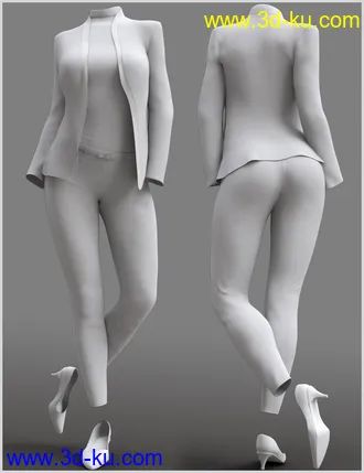 3D打印模型dForce Trend Outfit for Genesis 8 Female(s)的图片