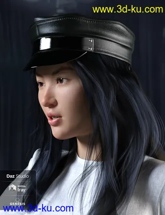 3D打印模型dForce Twiggy Outfit for Genesis 8 Female(s)的图片