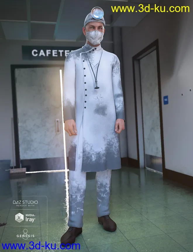 dForce Vintage Doctor - Enucleation模型的图片2
