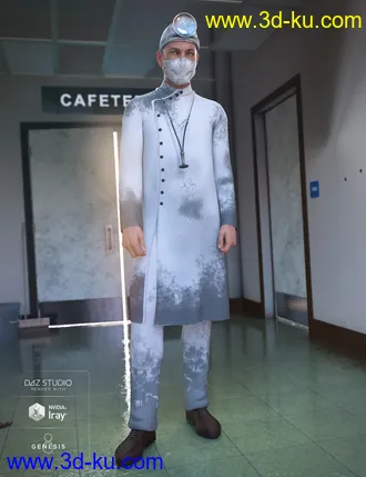 3D打印模型dForce Vintage Doctor - Enucleation的图片