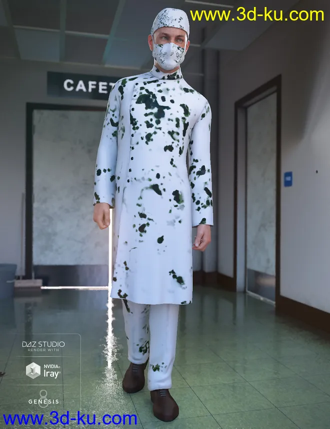 dForce Vintage Doctor - Enucleation模型的图片3