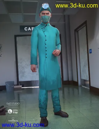 3D打印模型dForce Vintage Doctor - Enucleation的图片
