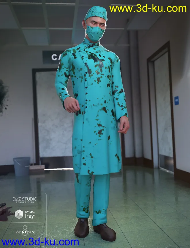 dForce Vintage Doctor - Enucleation模型的图片6