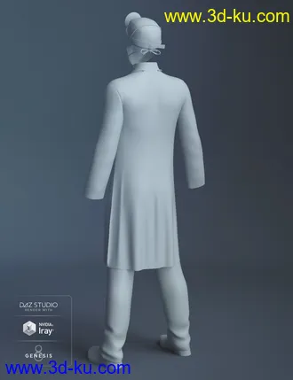 3D打印模型dForce Vintage Doctor For Genesis 8 Male(s)的图片
