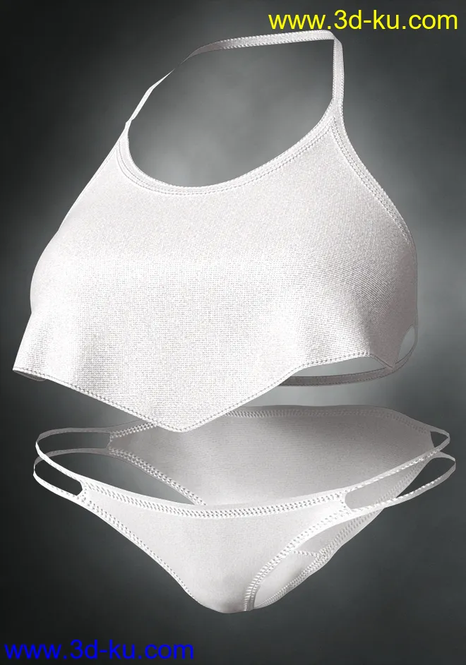 dForce Wilder Bikini Free Spirit Textures模型的图片10